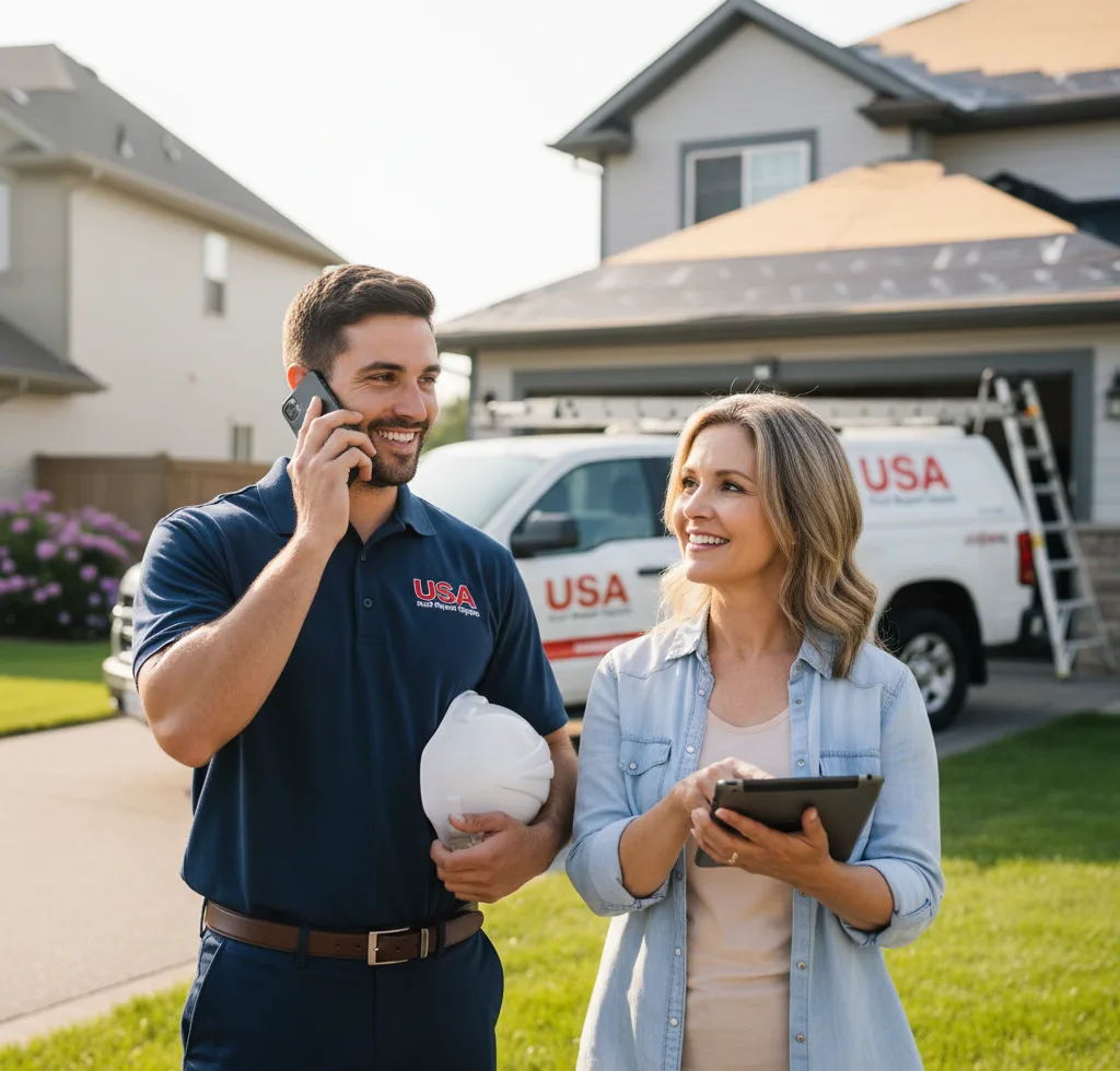 USA Roof Repair Experts customer support in Wills Point